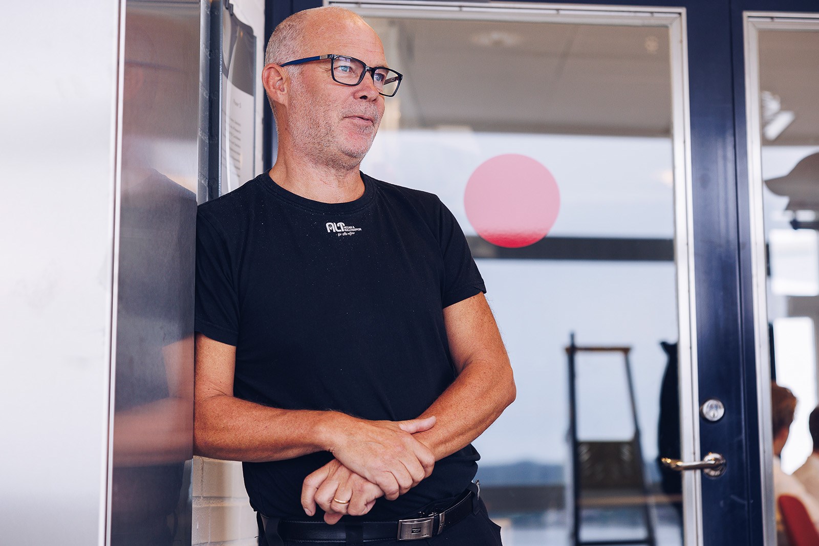 Lars Pettersson är servicetekniker på ALT Hiss i Jönköping.